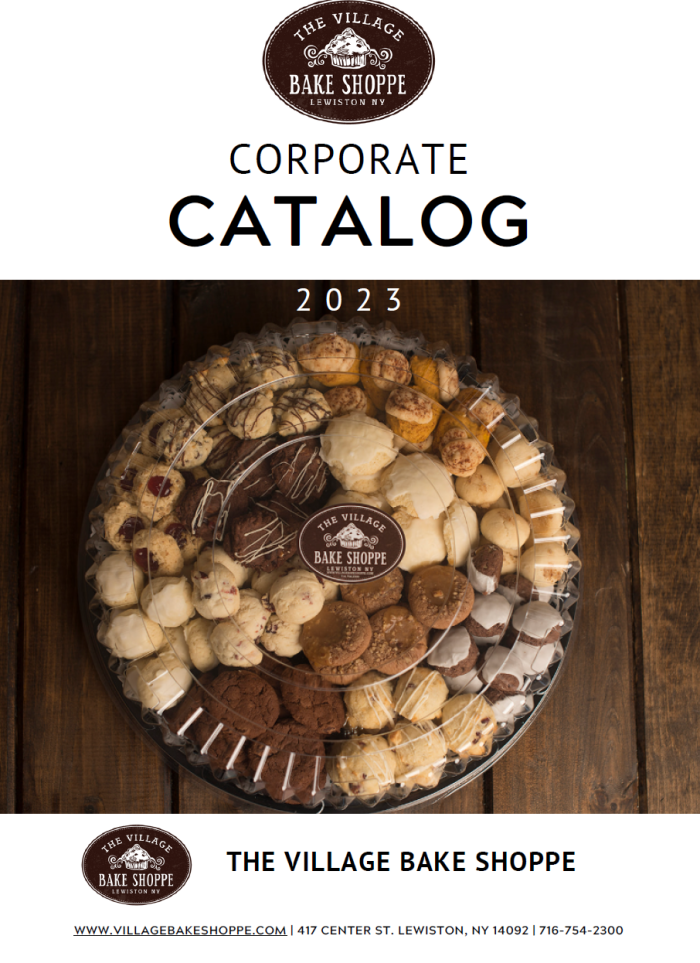 Village Bake Shop Catelog cover
