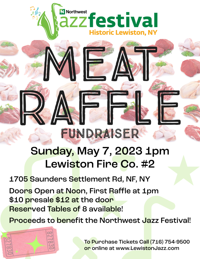 jazz meat raffle 2023 flyer