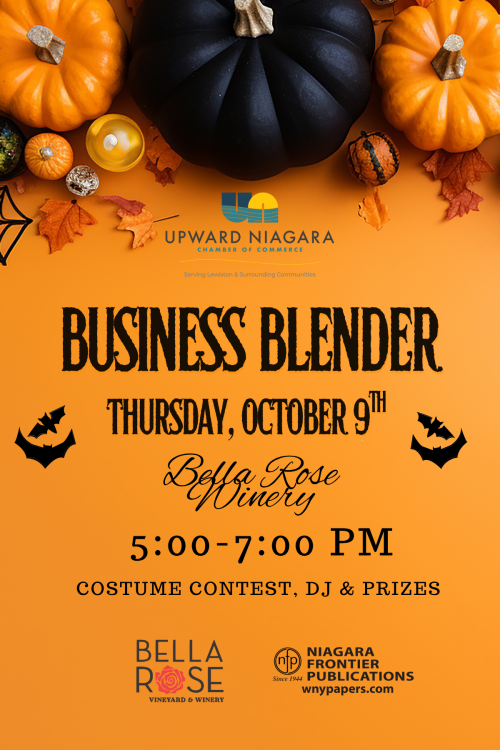 Fall Business Blender postcard front